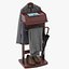 Suit Suit Valet En Bois Marron 1