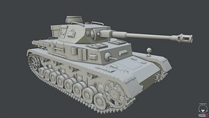 Panzer IV (High Poly)