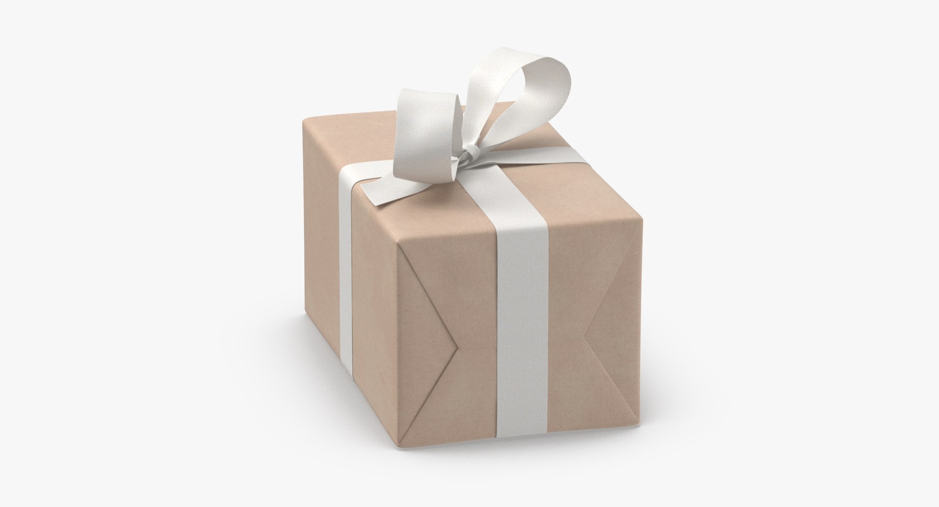 3D Wrapped Christmas Gift 01 - TurboSquid 1223279