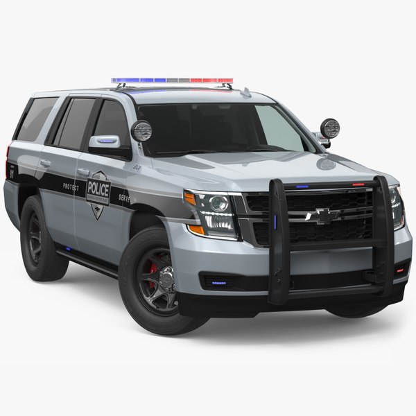 Chevrolet Tahoe Police 3D model