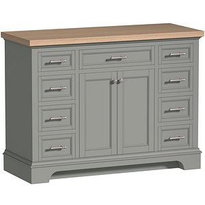 3D model Povence Rustic modern hemnes dresser Sideboard