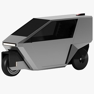 3D Cargo MOTO concept model