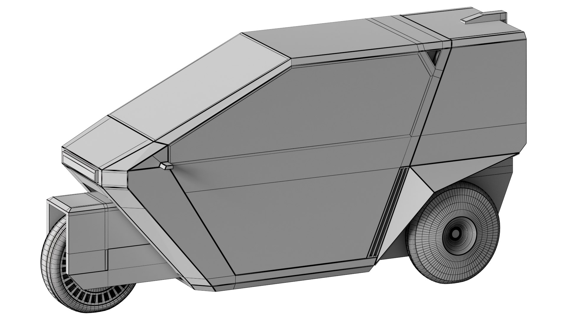 3D Cargo MOTO Concept Model - TurboSquid 1883942