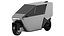 3D Cargo MOTO concept model