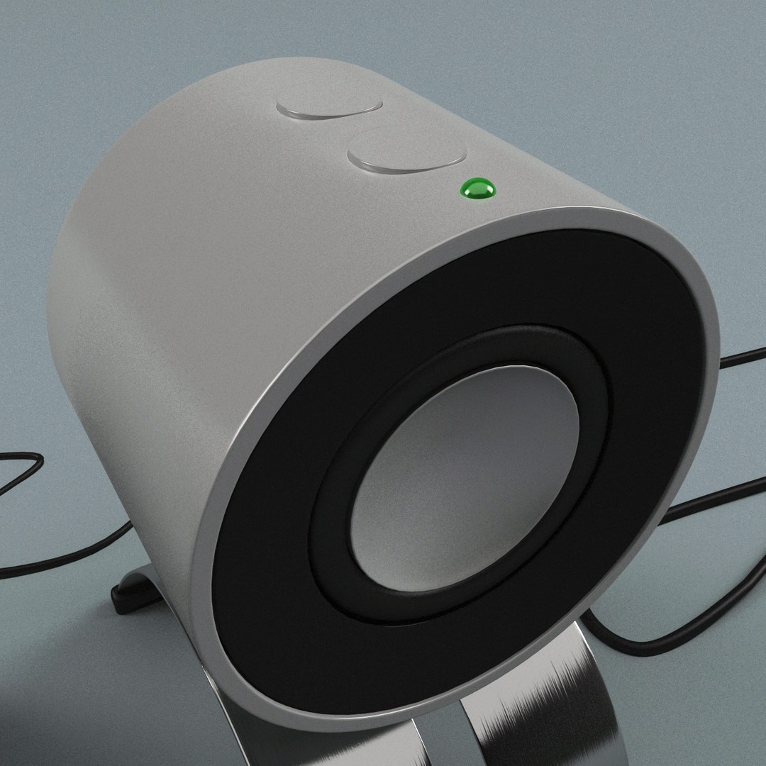 3d Model Usb Pc Acoustic