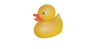 3D Rubber Duck Toy