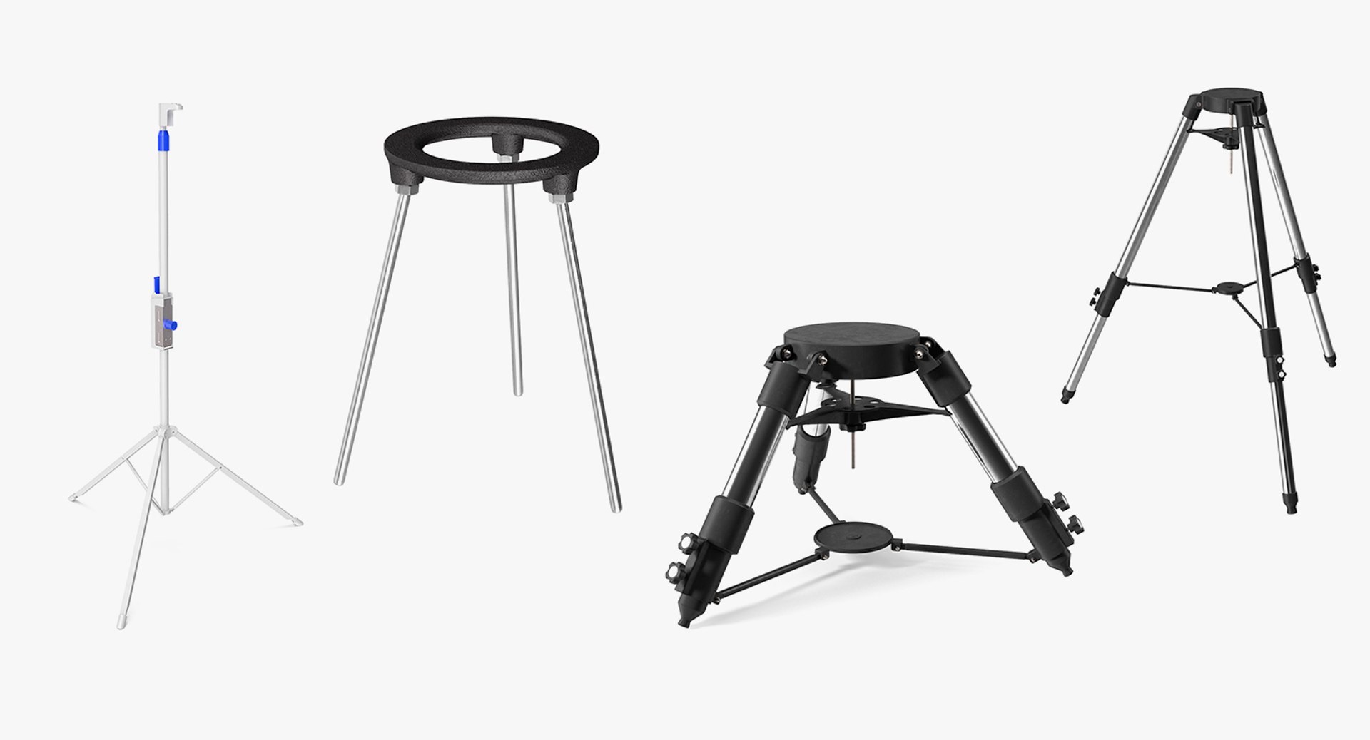 Tripod Stands Collection 2 model TurboSquid 1957247