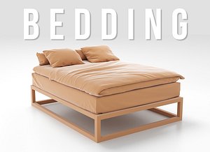 bedding set 3D model