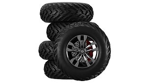 CFMOTO CFORCE 1000 wheel 3D model