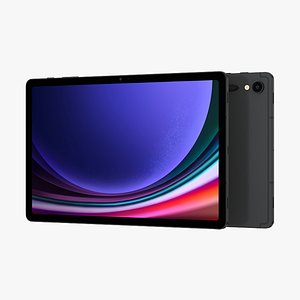 3D Samsung Galaxy Tab S9 model