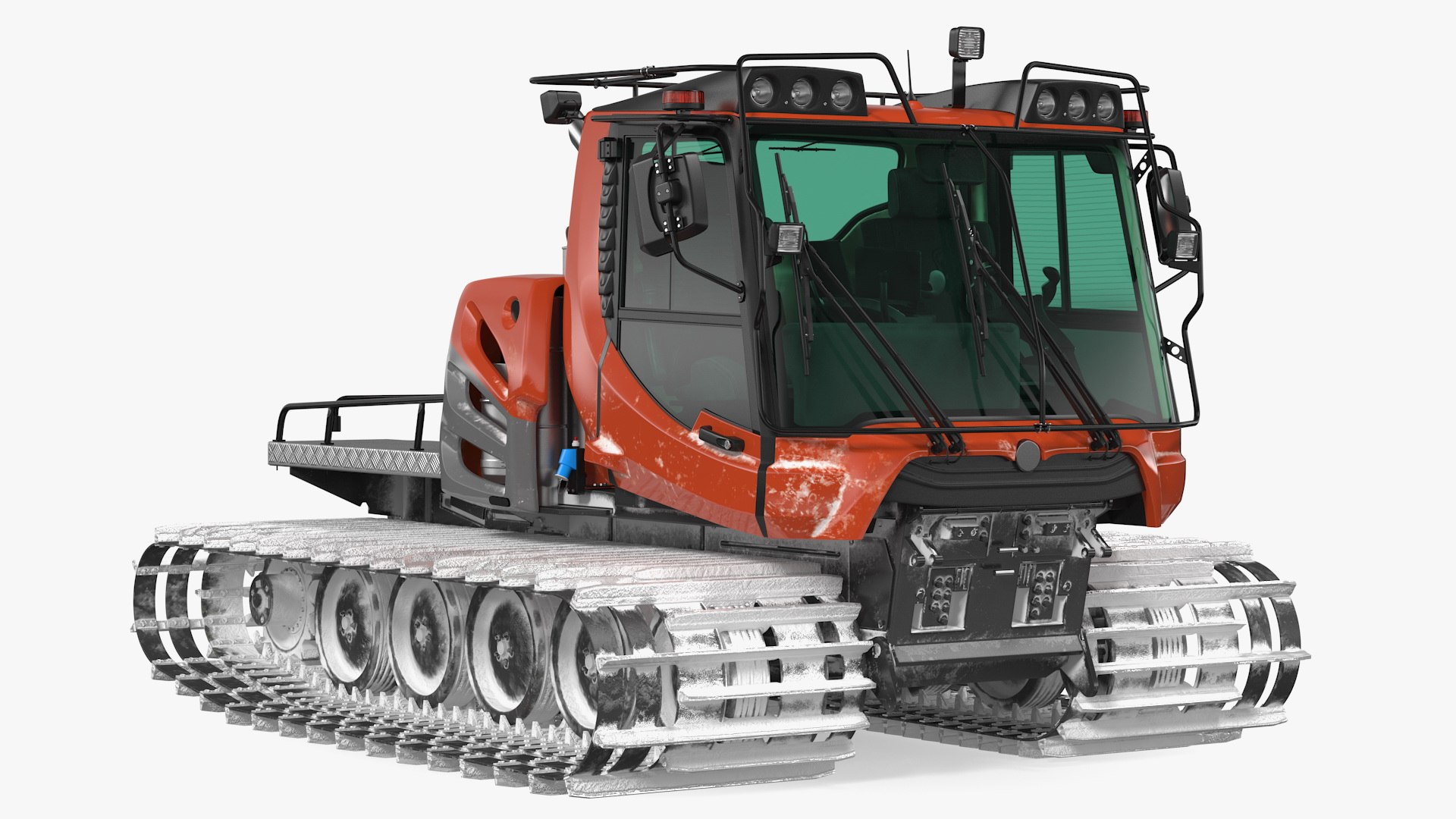 Snowy Snowcat Generic 3D model preview