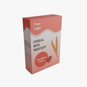 Strawberry Cereal Box