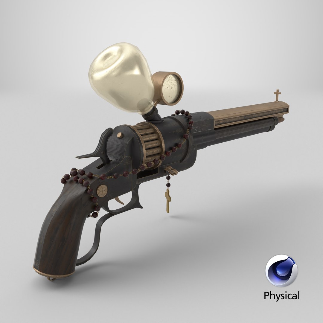 3D Holy Gun Model - TurboSquid 2365771