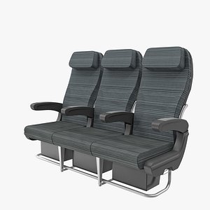 3d fbx plane wider seat