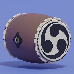 Japanese Traditional Drum Taiko
