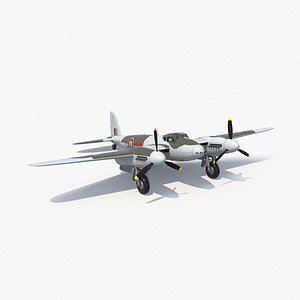 havilland mosquito 3d model