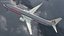 Самолет American Airlines Boeing 737-900 ER с салоном и дверями, подготовленный для работы в Maya.