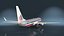 Самолет American Airlines Boeing 737-900 ER с салоном и дверями, подготовленный для работы в Maya.