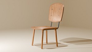 WOODEN CHAIR 3D model
