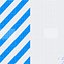 Flexible Plastic Straw Blue