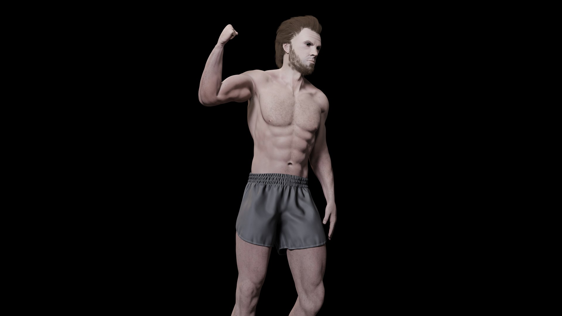 3D Male Swim Short Model - TurboSquid 2430582