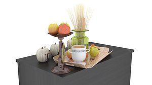 Fruits and Cereals 3D
