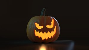 jack-o-lantern 3D model