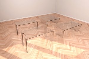 Glass tables - Set 2