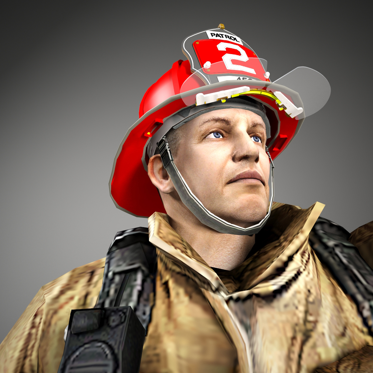 3D model firefighter - TurboSquid 1234912