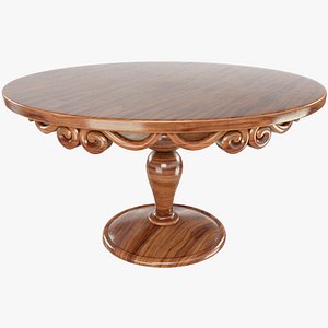 classic wooden table model