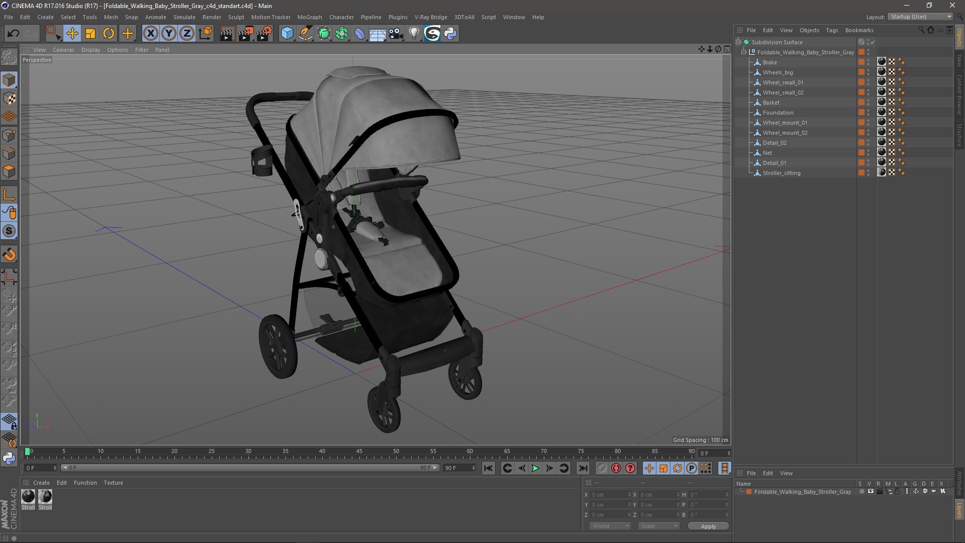 Foldable Walking Baby Stroller Gray model https://p.turbosquid.com/ts-thumb/tF/2jicnM/7u/foldablewalkingbabystrollergray3dmodel021/jpg/1713503264/1920x1080/fit_q87/c907badb0b05655d0e25983b2e9936b7e6c8c2eb/foldablewalkingbabystrollergray3dmodel021.jpg