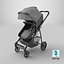 Foldable Walking Baby Stroller Gray
