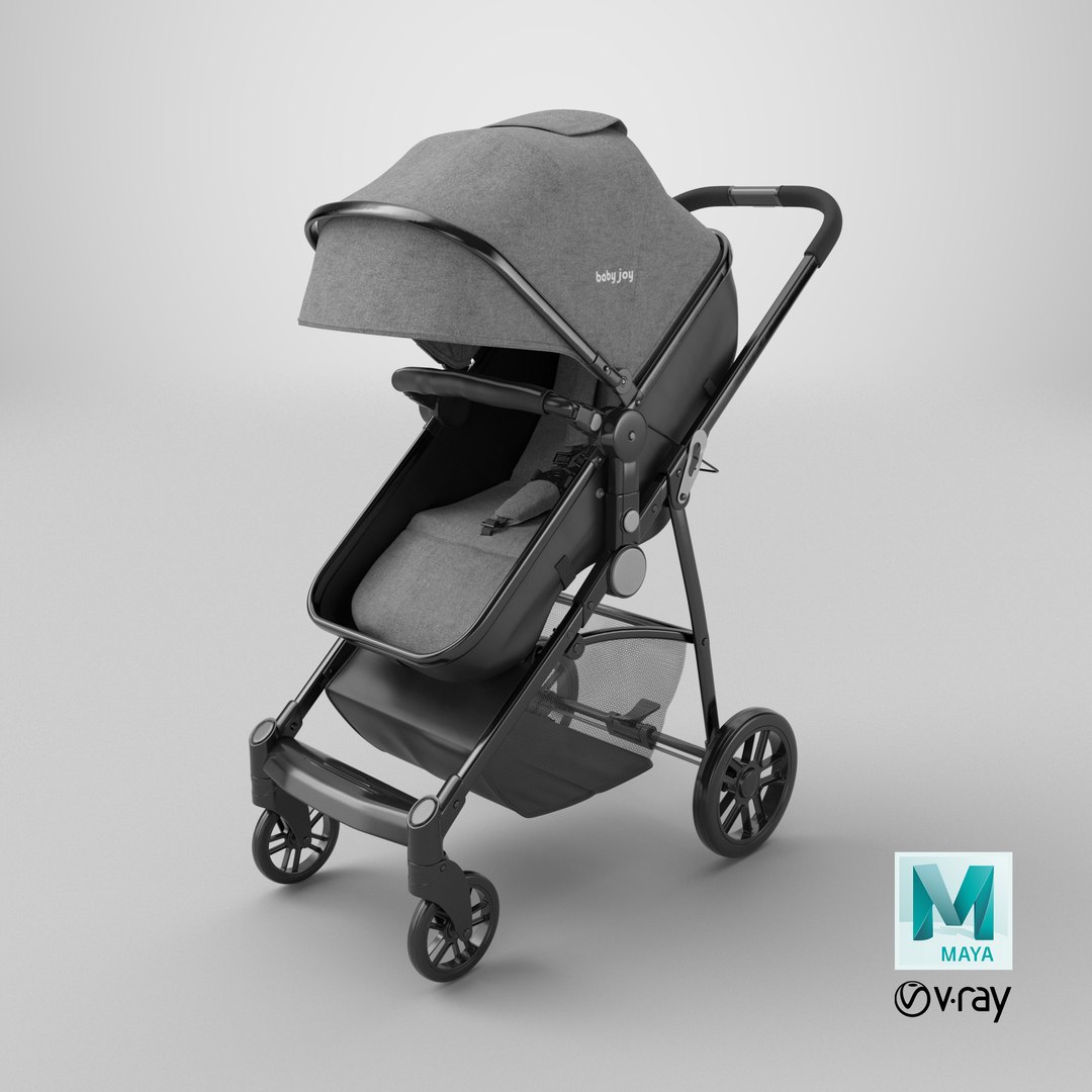 Foldable Walking Baby Stroller Gray model https://p.turbosquid.com/ts-thumb/tF/2jicnM/eu/stemcell_maya_vray_render/png/1716999291/1920x1080/fit_q87/4cb8b1eb2ffcb5e7566b2136a073594e849e0cd7/stemcell_maya_vray_render.jpg