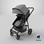 Foldable Walking Baby Stroller Gray