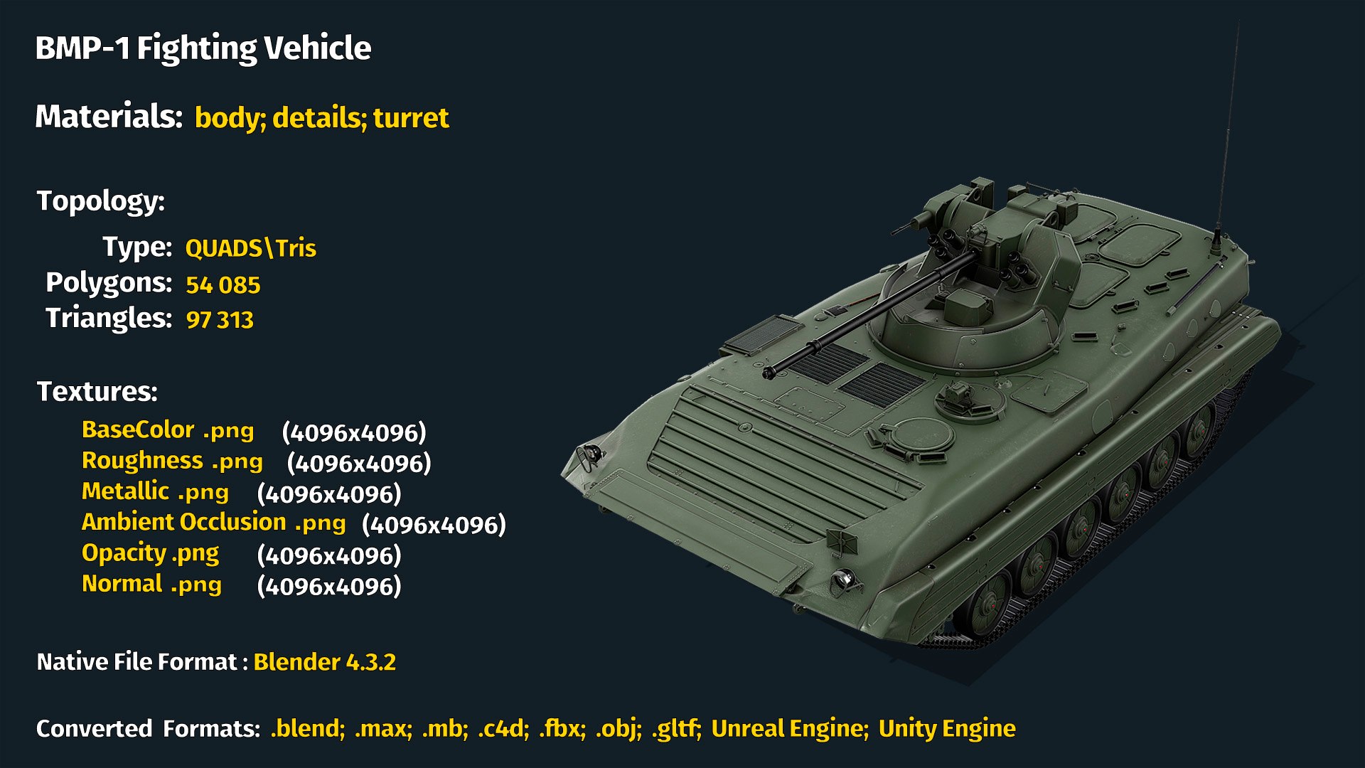 3D BMP-1 Fighting Vehicle https://p.turbosquid.com/ts-thumb/tF/359Gr6/rR/info/jpg/1742729534/1920x1080/fit_q87/c822bb98e1928250b41697c8898f03167f0ba8d4/info.jpg