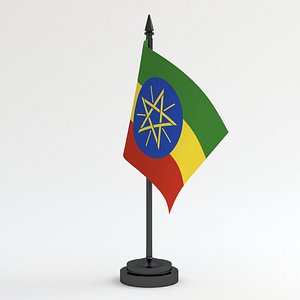 Table Flag Ethiopia