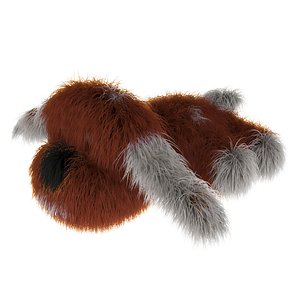 Fluffy dog - toy