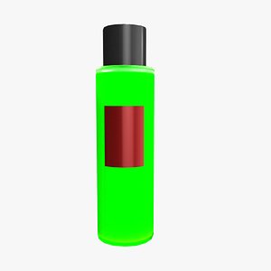 3D 3D Cosmetic Bottle