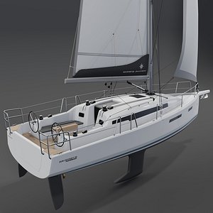 JEANNEAU Sun Odyssey 350 3D Yacht model 3D model