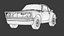 1978 Porsche 911 SC Safari 3D Model