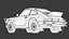 1978 Porsche 911 SC Safari 3D Model