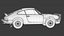 1978 Porsche 911 SC Safari 3D Model