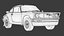 1978 Porsche 911 SC Safari 3D Model