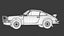 1978 Porsche 911 SC Safari 3D Model