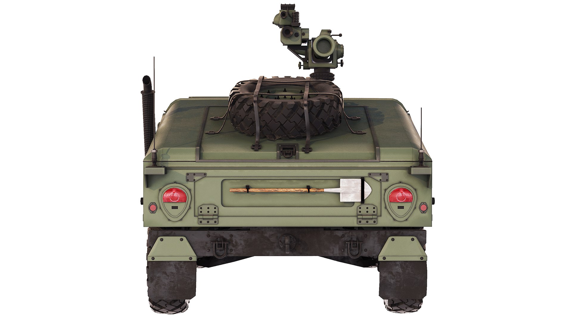 3D Model Humvee Military M1046 TOW Missile 2006 - TurboSquid 1893710