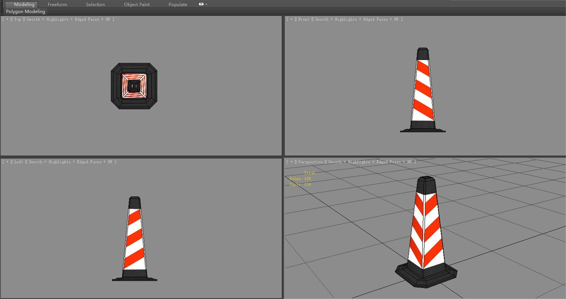 3D Traffic Cone Model - TurboSquid 2262479