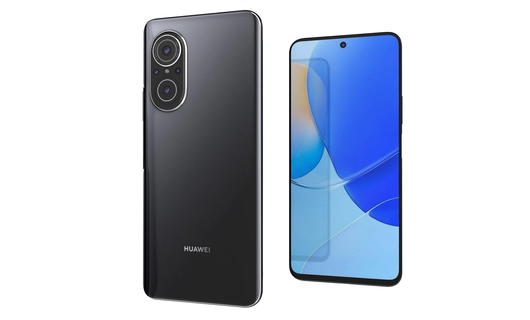 3D Huawei Nova 9 SE Black - TurboSquid 1883063