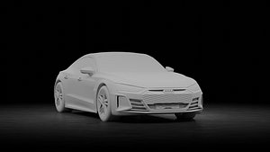 3D Audi RS e-trone gt