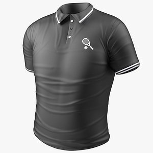 sport t shirt 3D model