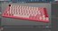 Logitech Keyboard with Emoji Keys Pink